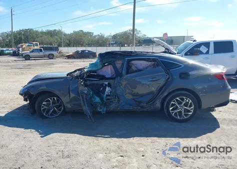 2020 Hyundai Sonata Sel z USA, uszkodzony, nr VIN 5NPEF4JA3LH043919